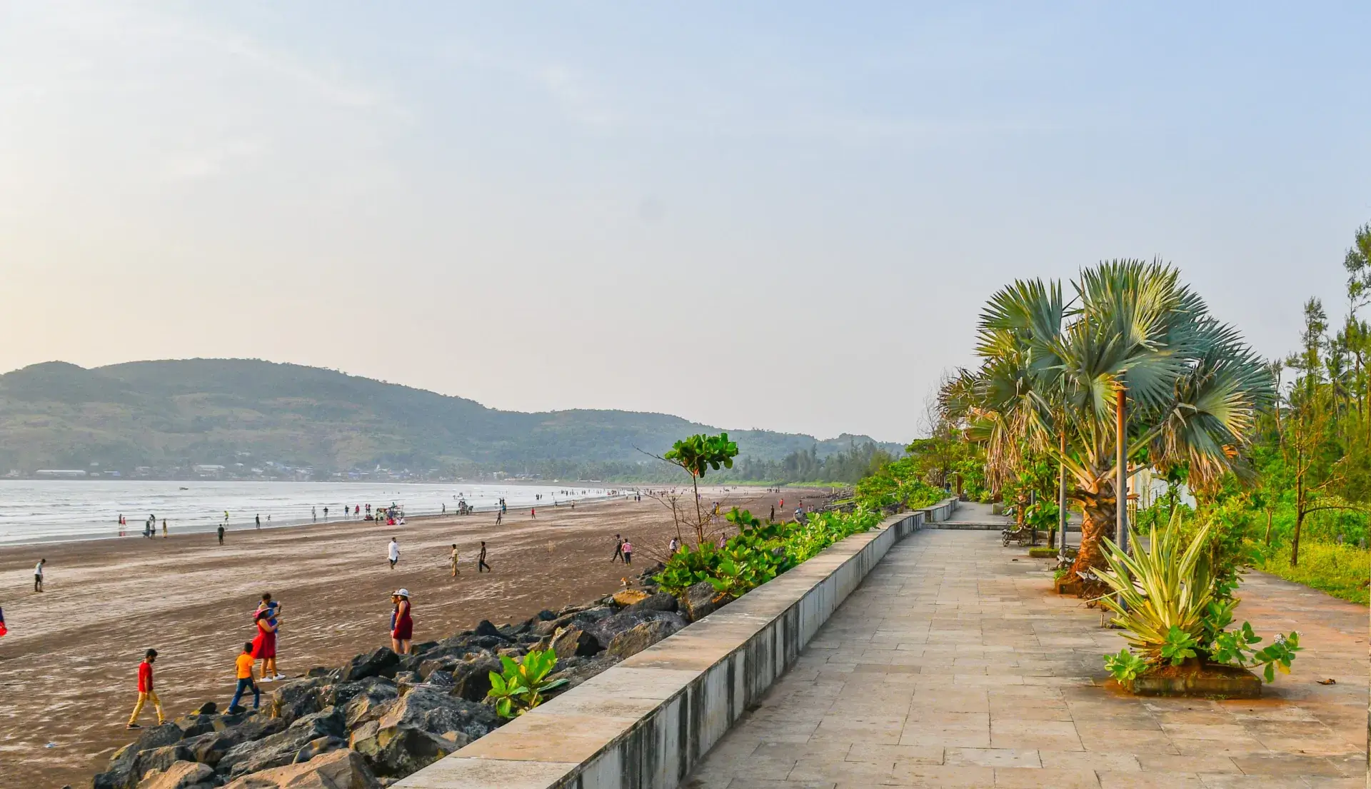 Promenade Shrivardhan Beach scaled